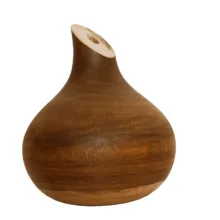 گلدان چوبی مدل سالونگ مجموعه 3 عددی