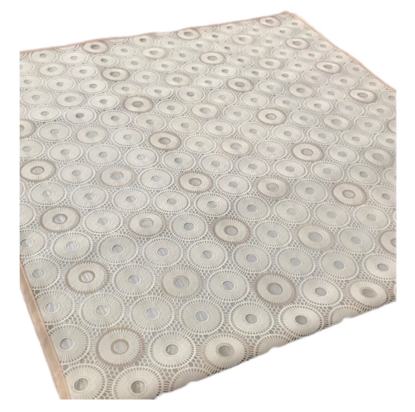 سفره 3 نفره مدل رویال طرح گیپور سایز 100×70 سانتی متر کد 04
