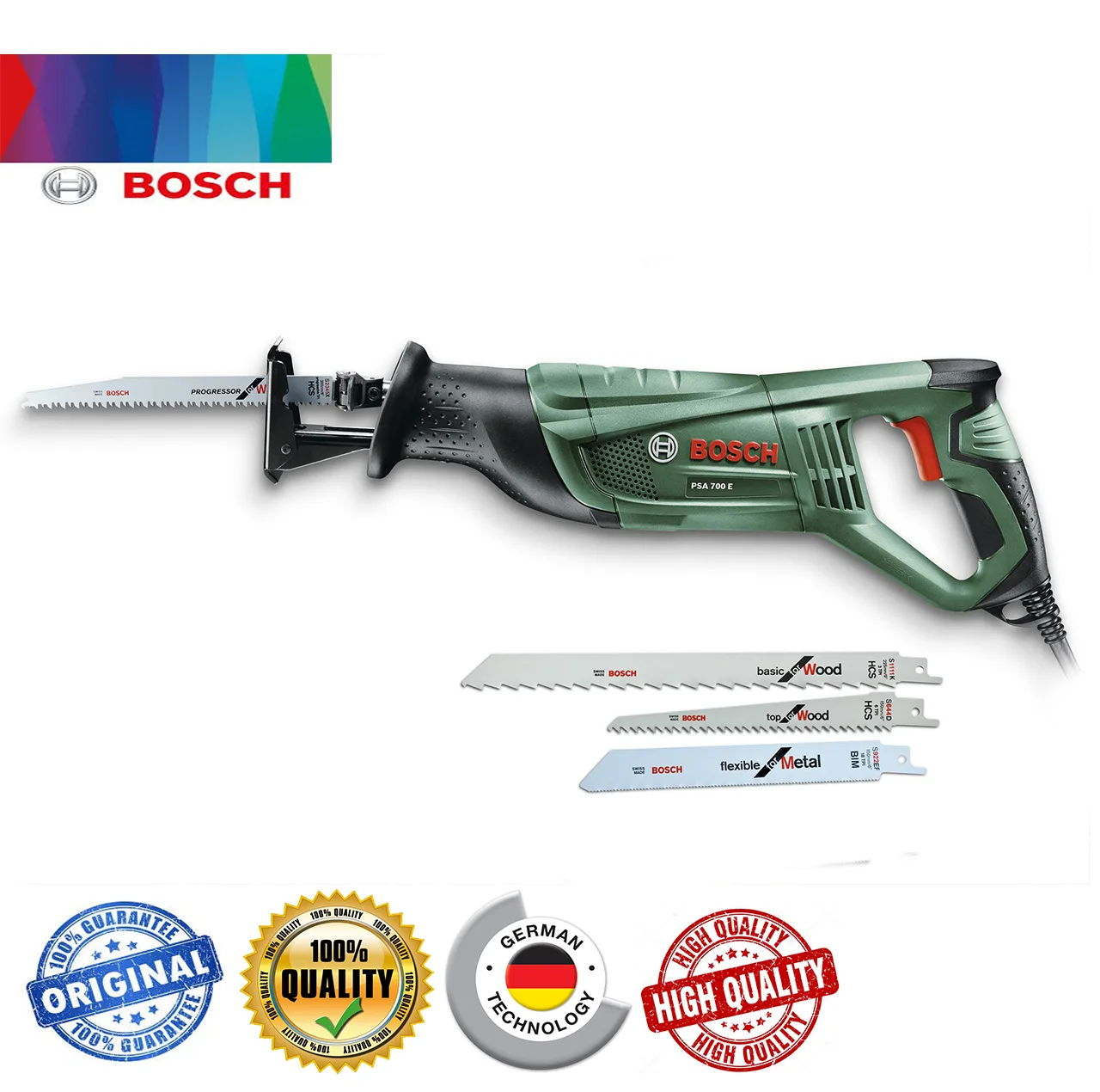 اره افقی بر بوش مدل PSA 700 E Extra