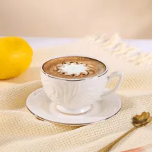 سرویس چای خوری 12 پارچه 6 نفره شاهین مدل dantella c