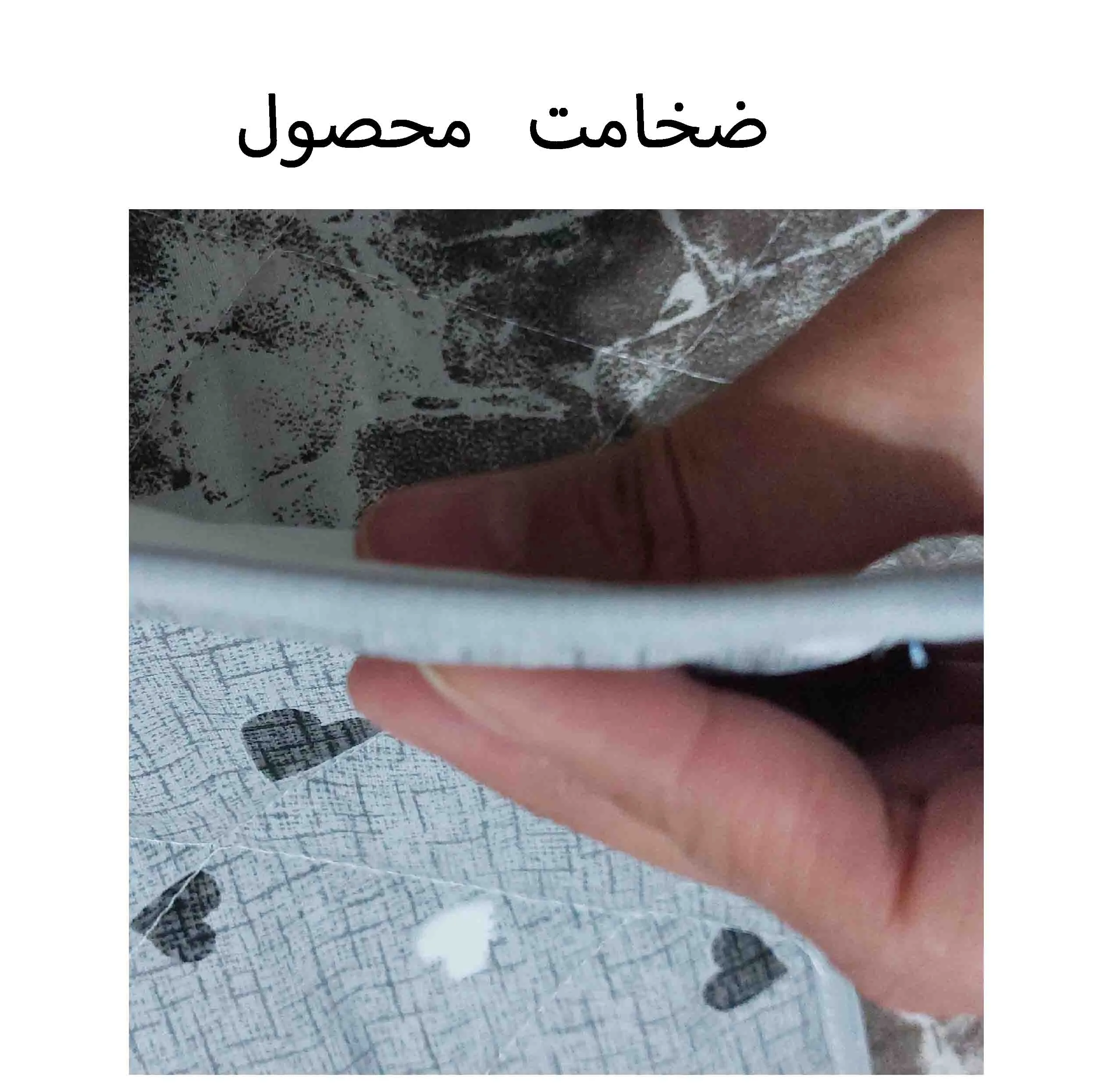 کاور میز اتو مدل مرمر کد 90