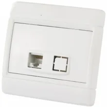سوکت شبکه دلند مدل CAT6 بسته 4 عددی