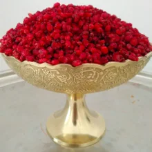 زعفران سوپر نگین و زرشک پفکی اعتماد خوب - 500 گرم بسته 2 عددی