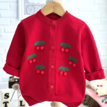 ژاکت دخترانه مدل گیلاس
