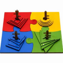 بازی فکری مدل سازه هندسی