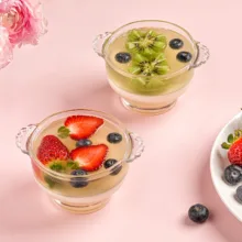 پیاله مدل سوپ خوری کد DH2330 بسته 2 عددی