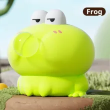فیجت ضد استرس ناب سل مدل قورباغه بامزه آدامسی بادکنکی فشاری کد BUBBLE FROG SQUEEZE TOYS