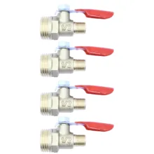 شیر ورودی ساید و کولر دینا مدل DN-010123 بسته 4 عددی