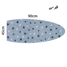 کاور میز اتو مدل قلبی کد 90