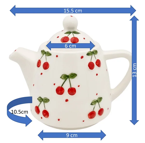 سرویس قهوه خوری 9 پارچه مناسب برای 2 نفره مدل اشکان کد 2424P9xalb