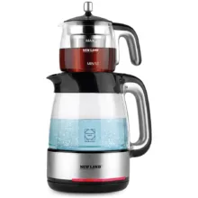 چای‌ساز روی هم نیولند مدل NL-2918BL-NL-2917BS-NL-2919WH
