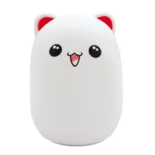 چراغ خواب کودک ناب سل مدل خرس کوچولو شارژی سیلیکونی BUD BEAR SILICONE LAMP