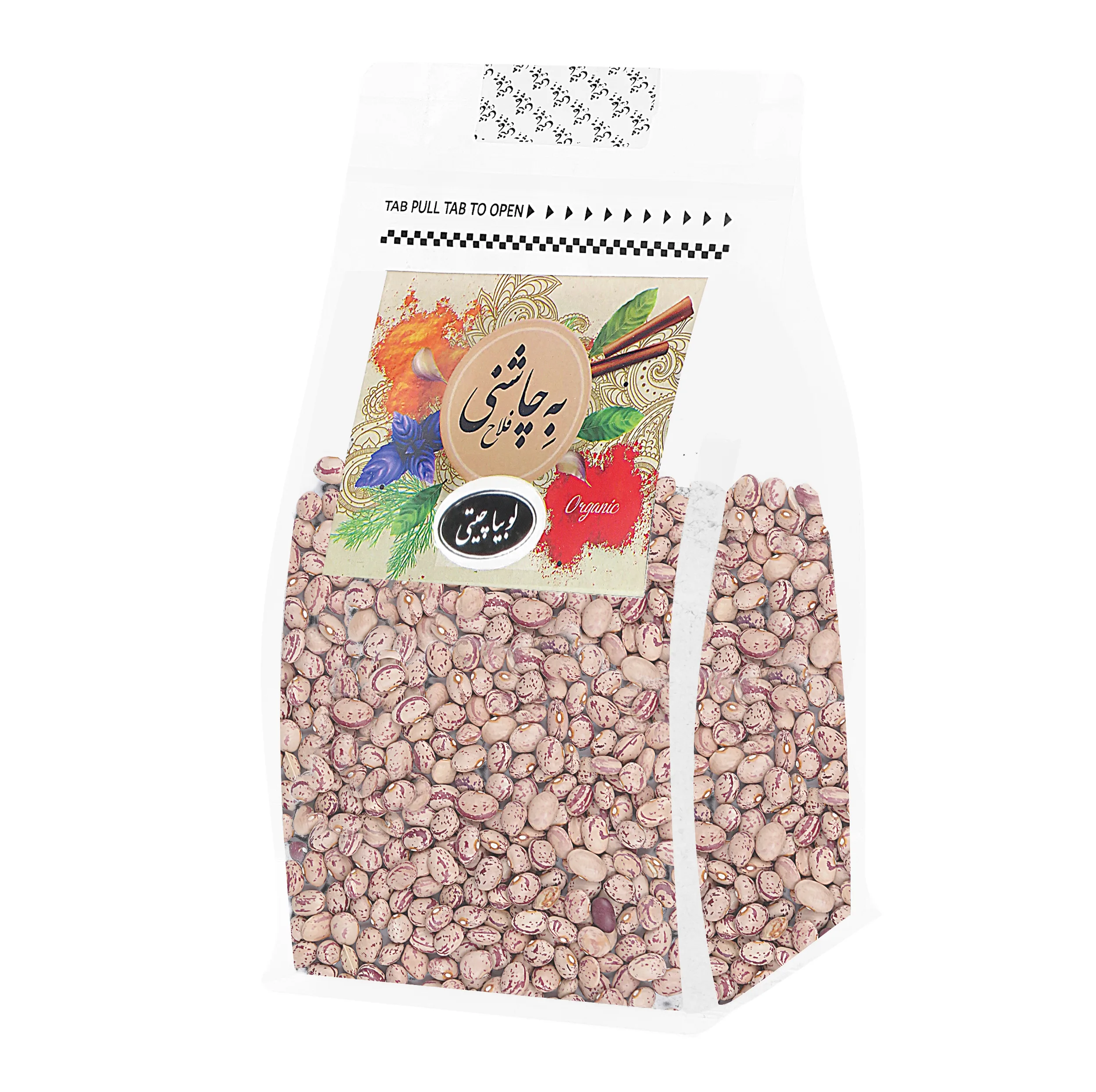 لوبیا چیتی ممتاز به چاشنی - 1000 گرم