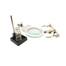 پایه هویه مدل JM508-A به همراه گیره مونتاژ ذره بین دار