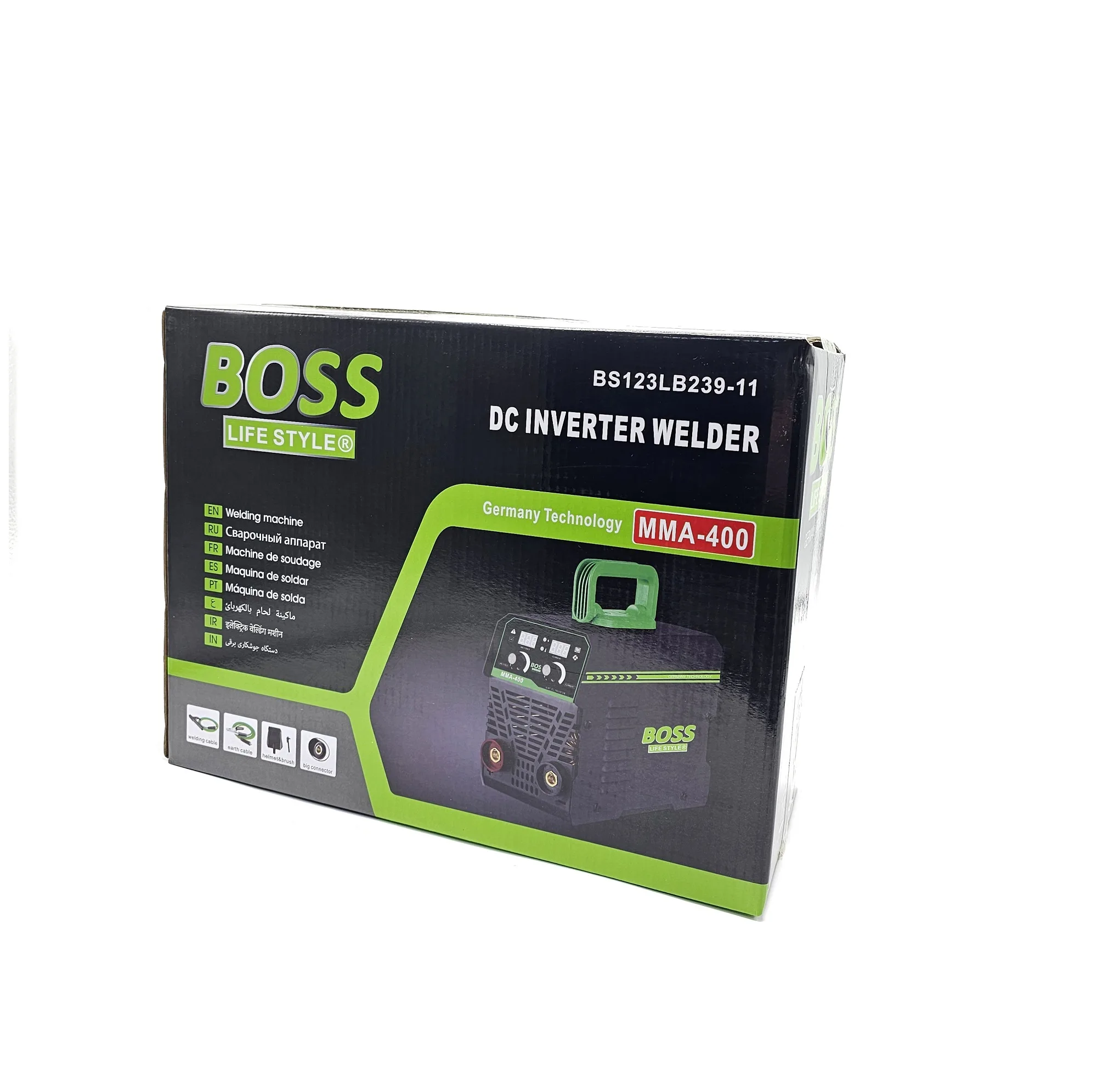 دستگاه جوش 400 آمپر باس مدل BS123LB239-11