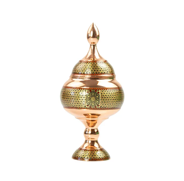 شکلات خوری خاتم کاری صنایع دستی اریسا کد 24