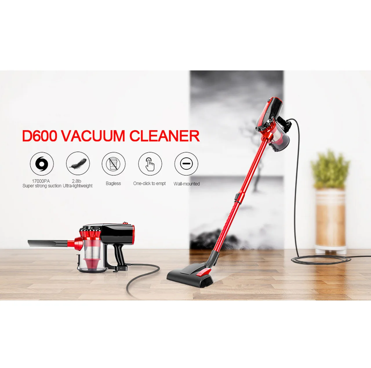 جاروبرقی سینچر مدل D600