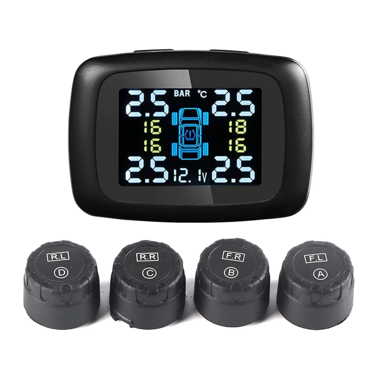 نمایشگر فشار باد لاستیک خودرو مدل Haofynxi9tpdg53