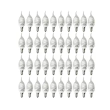 لامپ کم‌مصرف 9 وات اس پی ان مدل torch light پایه E14 بسته 40 عددی