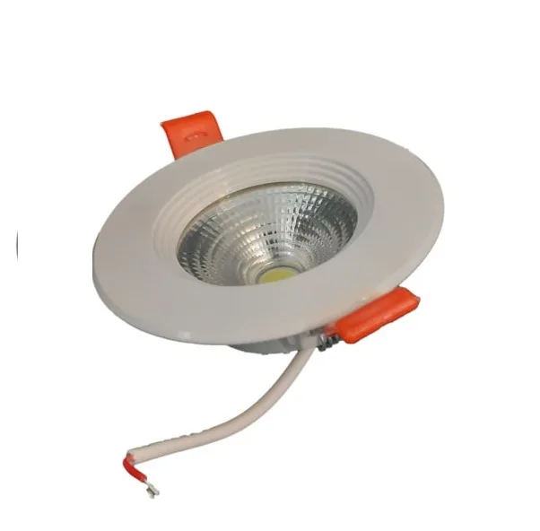 چراغ سقفی سی او بی 7 وات اپتونیکا مدل OP-DLQ5607R بسته 30 عددی