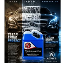 شامپو کارواش خودرو آدامز پولیشز مدل PRO MAX FOAM BL 4000حجم 3758 میلی لیتر