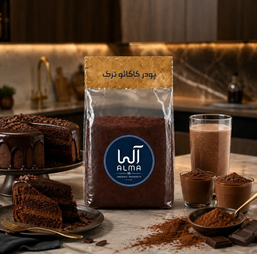 پودر کاکائو ترک آلما - 100 گرم بسته 2 عددی