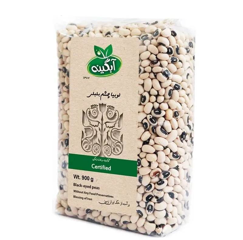لوبیا چیتی و لوبیا عروس و لوبیا قرمز و لوبیا چشم بلبلی آبگینه - 900 گرم بسته 4 عددی