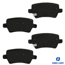 لنت ترمز دیسکی عقب خودرو لنت پارس کد 2-80196 دو جفت مناسب برای فونیکس FX پریمیوم