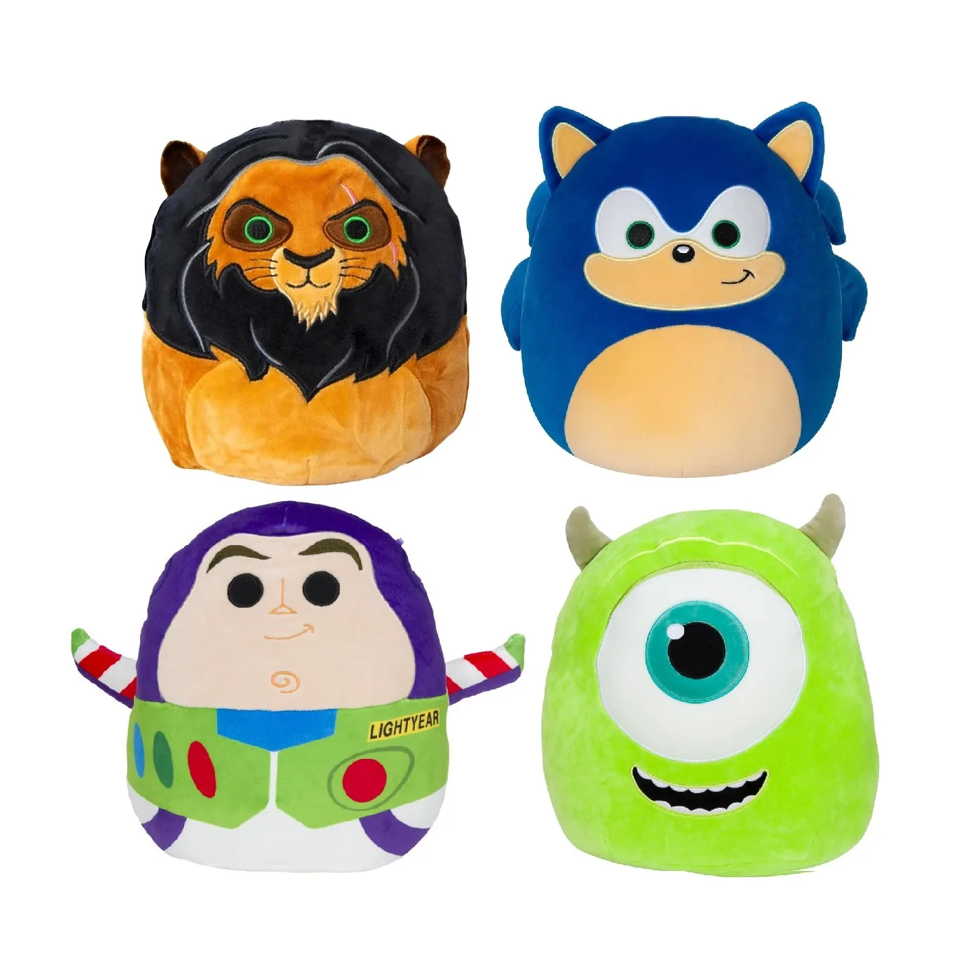 عروسک پولیشی مدل PuffyFriends ارتفاع ۲۵ سانتی متر مجموعه ۴ عددی