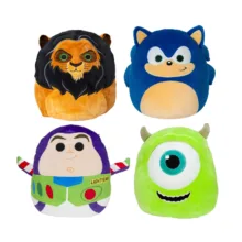 عروسک پولیشی مدل PuffyFriends ارتفاع ۲۵ سانتی متر مجموعه ۴ عددی