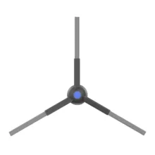 برس کناری جارو رباتیک مدل T50 Pro مناسب برای جاروبرقی رباتیک اکووکس T50 Pro