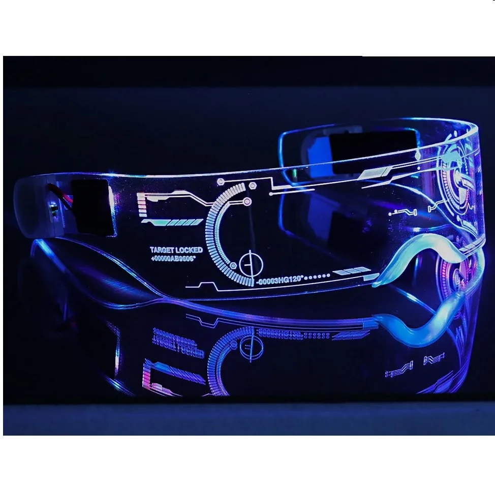 عینک مهمانی مدل CYBER LED