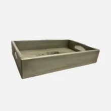 سینی دسته دار مدل پذیرایی طرح مدرن سایز 20*30 سانتی متر