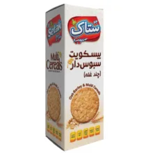 بیسکویت سبوس دار چند غله ستاک – 370 گرم