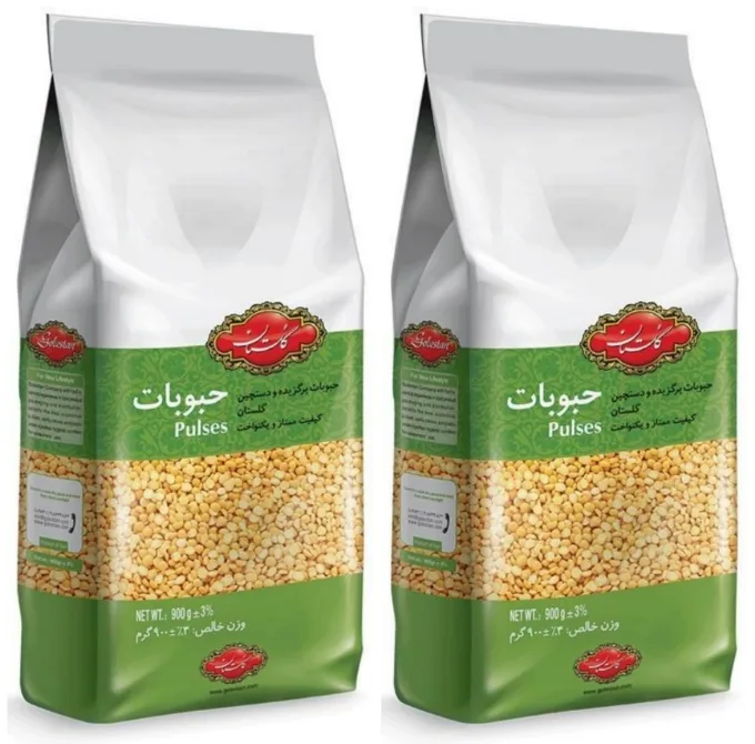 لپه گلستان - 900 گرم بسته 2 عددی
