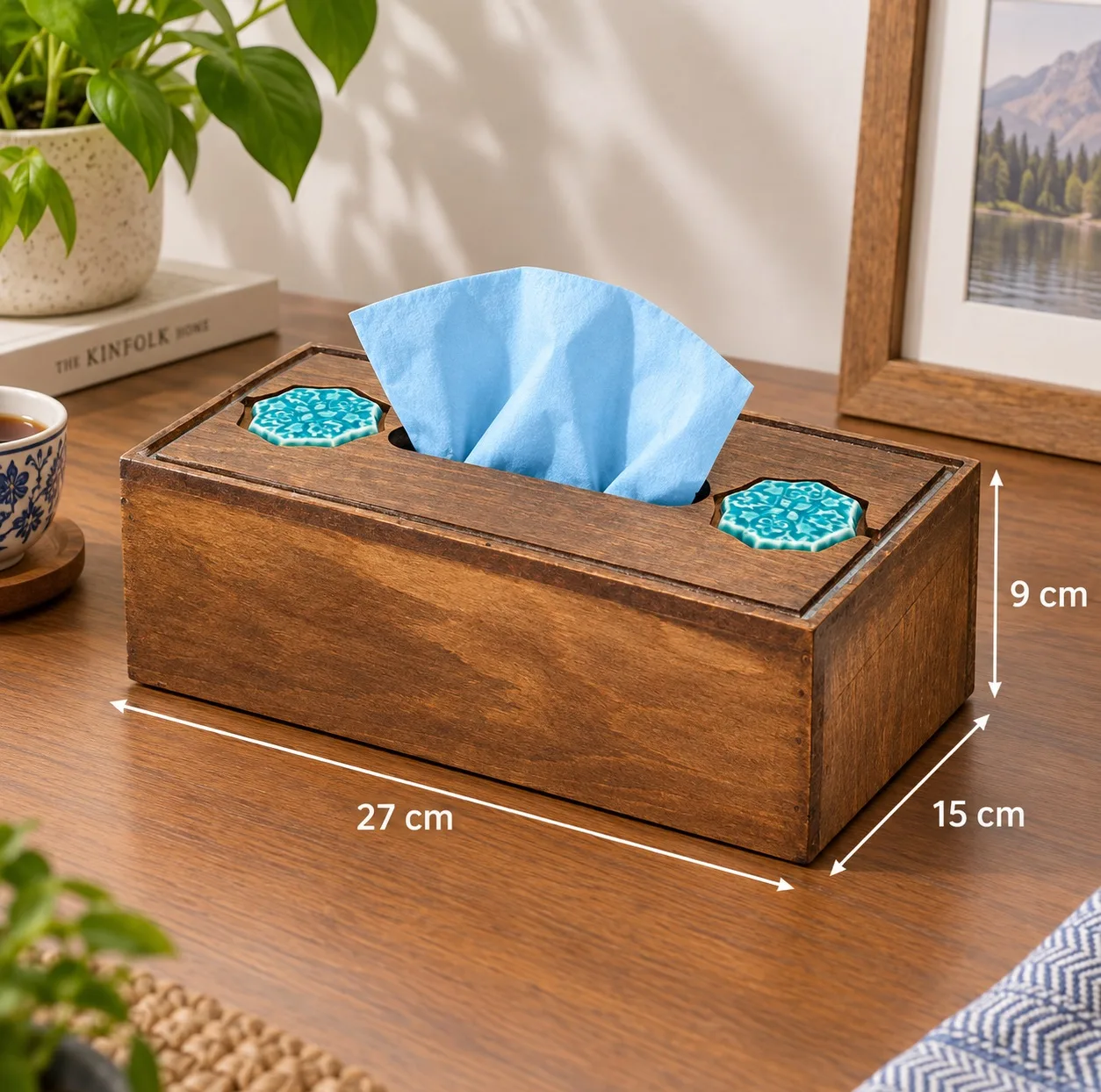 جای دستمال کاغذی مدل شمس SJ20018