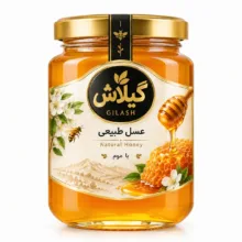 عسل طبیعی موم دار گیلان گیلاش – 1000 گرم