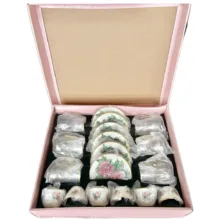 سرویس چای خوری 18 پارچه تویگار مدل Rose White