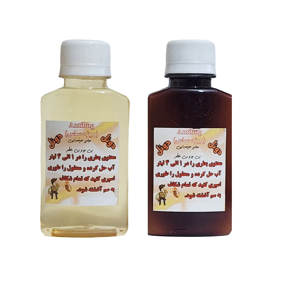 سم ساس دوئل مدل دو قلو حجم 120 میلی لیتر بسته 2 عددی