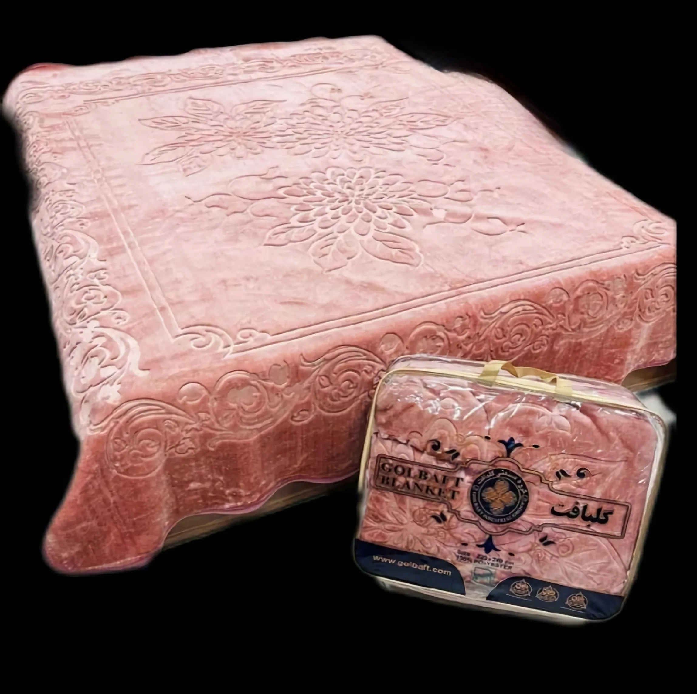 پتو 2 نفره گلبافت مدل برجسته سایز 240x220 سانتیمتر