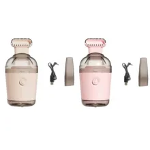جارو شارژی دستی مدل M33 با باتری 500 میلی‌آمپر ساعت، شارژ از طریق پورت USB، توان موتور 3.5 وات، سری قابل تعویض و ظرفیت مناسب برای تمیز کردن سطوح کوچک و خودرو