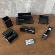 ست لوازم اداری رومیزی مدل GH-407 مجموعه ۷ عددی