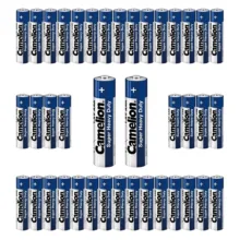 باتری نیم قلمی کملیون مدل Super Heavy Duty بسته 40 عددی
