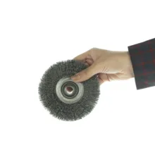 فرچه سیمی تخت صنعت برس مدل 120mm