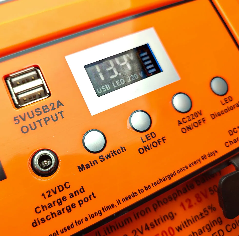 باتری اضطراری قابل حمل مدل 500W-220v