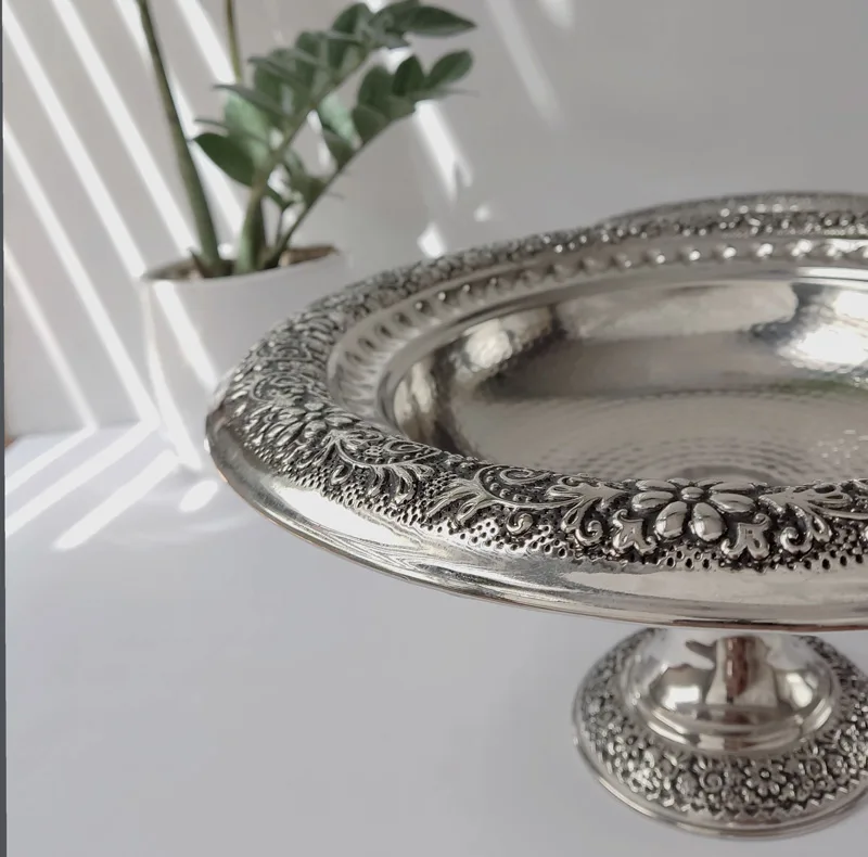 آجیل خوری مسی مدل ارکیده کد ZH345.13