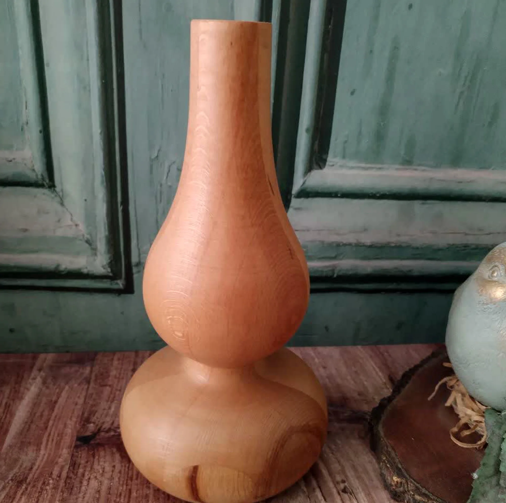 گلدان چوبی مدل گرینه