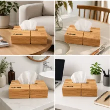 جعبه دستمال کاغذی کارین مدل بتونی