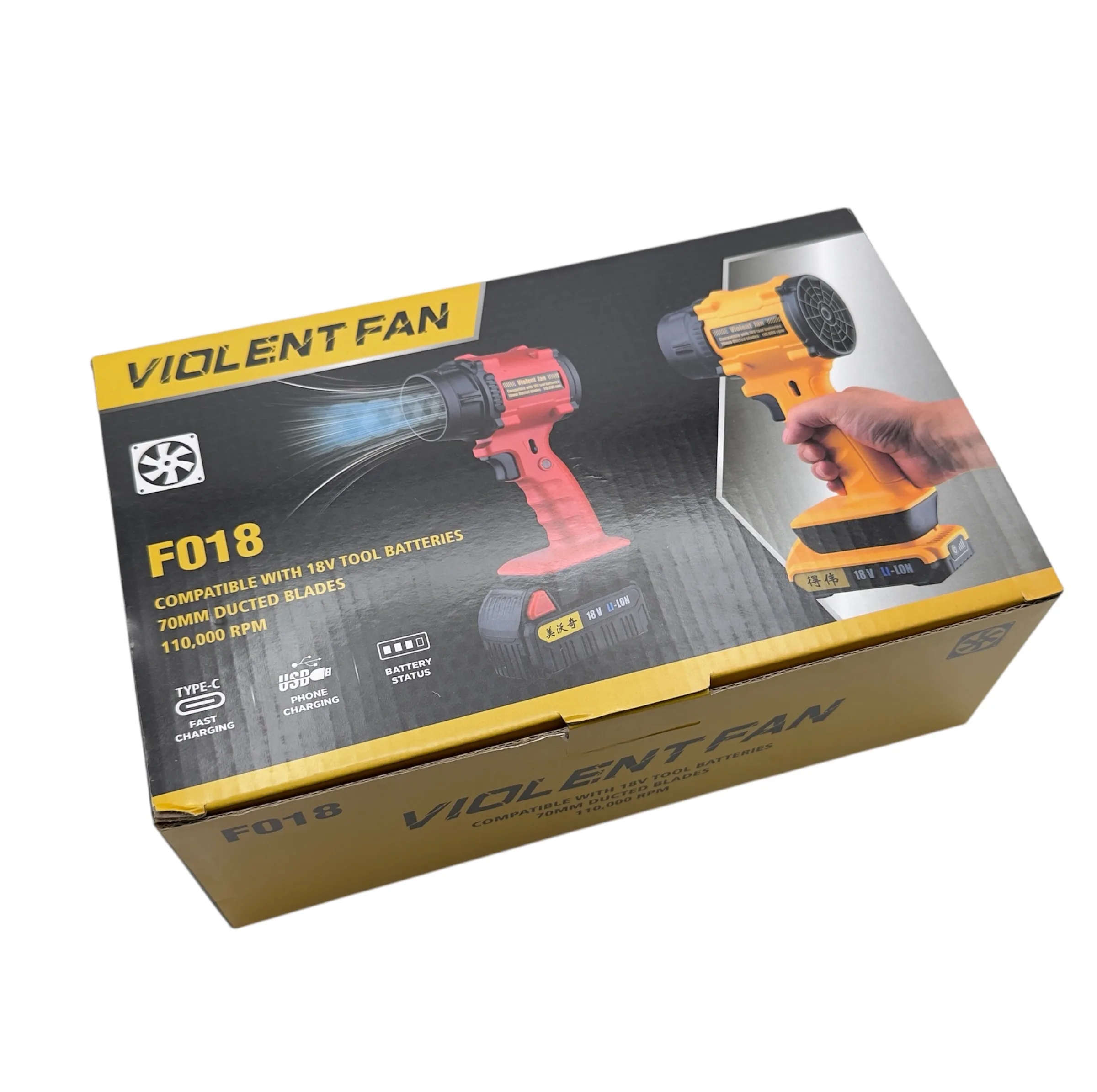 دستگاه دمنده 18 وات ویولت مدل VIOLET FAN مدل F018