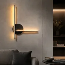دیوارکوب 2 شعله نور از ما رشکان مدل 2kh.90